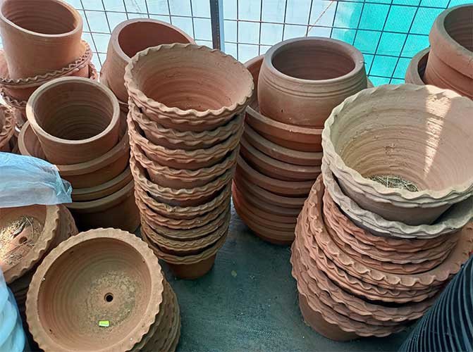 Clay Flower Pots