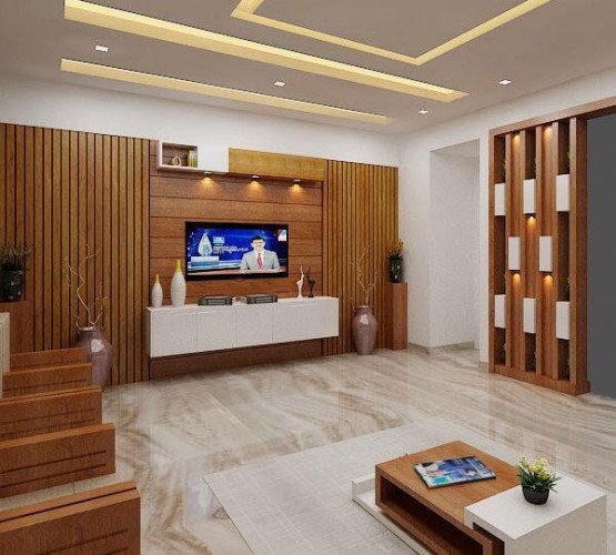 Living Room Interior Design Kolachery