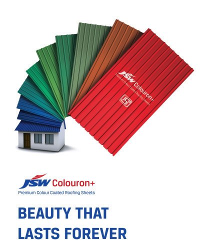 0.40 JSW Colouron+ Roofing Sheets