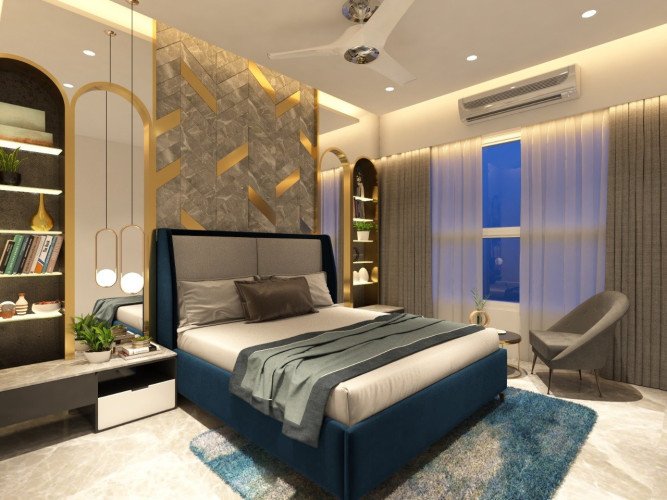 Bedroom Interior Contractors in Mambaram, Kannur