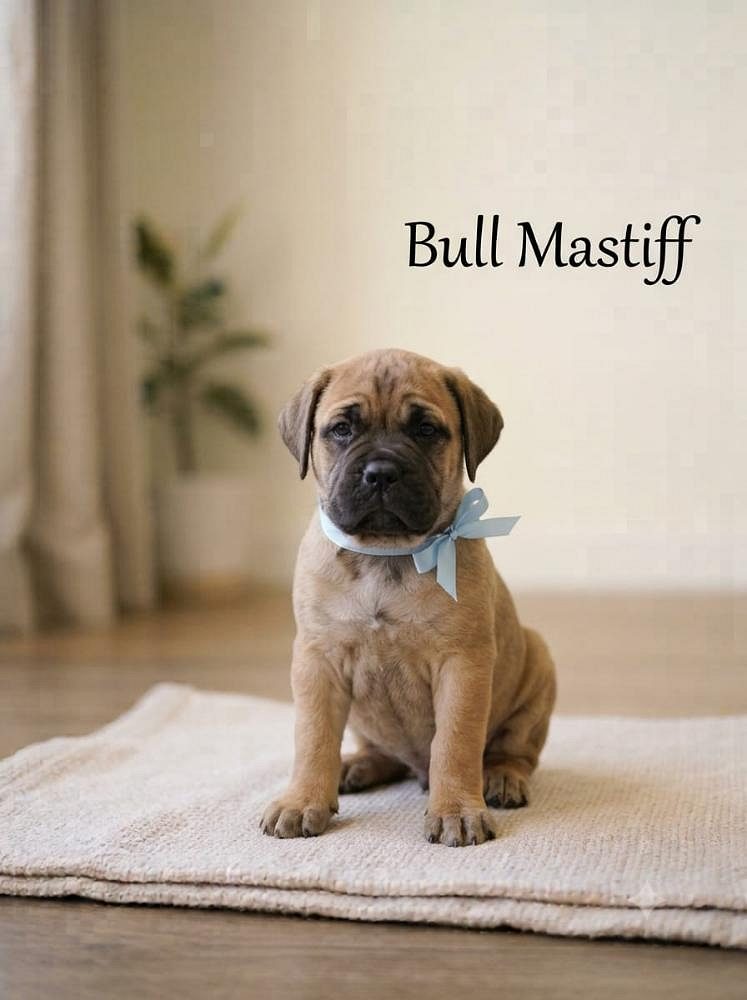 8800539300 Cute Puppy Bullmastiffs can excel in agility, obedience, rally, even scent work and tracking