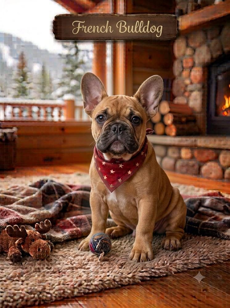 8800539300 French Bulldog Cute Dog–The Cute, Playful, and Loving Companion, Friendly, affectionate, and playful