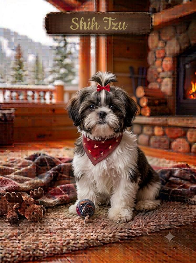 8800539300 Shih Tzu puppies are playful, affectionate, and people-oriented companions Dog