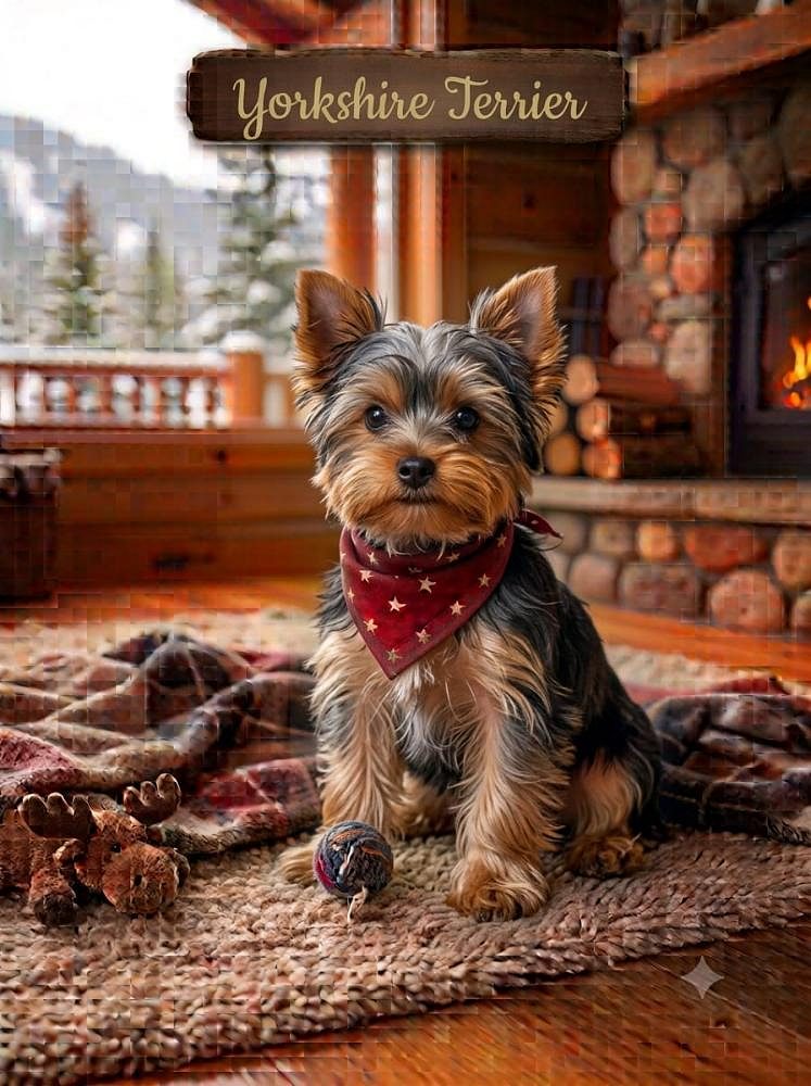 8800539300 Yorkshire Terrier Cute Puppy