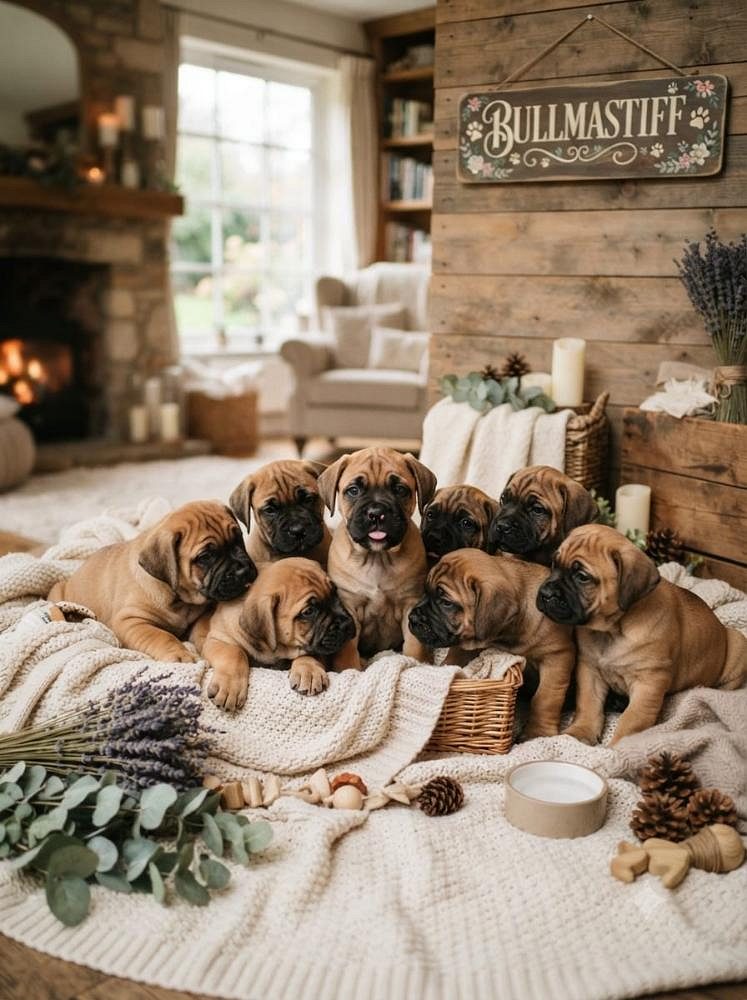 Bull Mastiff Cute Dog 9411137110