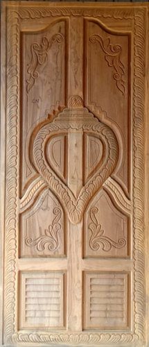 Carved Teakwood  Doors