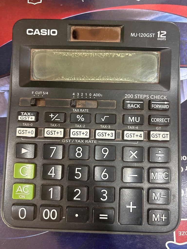 Casio MJ-120GST 12-Digit Desktop Calculator