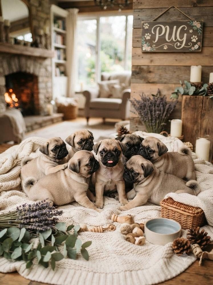 Cute Little Puppy Pug 8800539300
