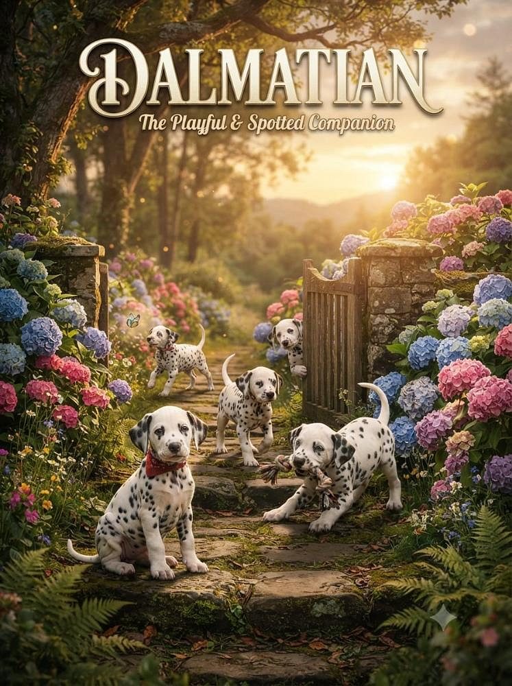 Dalmatian Cute Puppy and little dog 9411137110