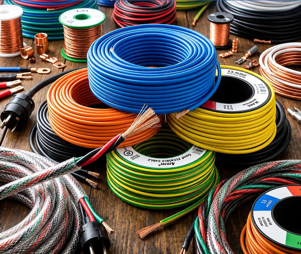 Electrical Wires & Cables – Durable Wiring Solutions for Home & Commercial Use | Zain Electronics