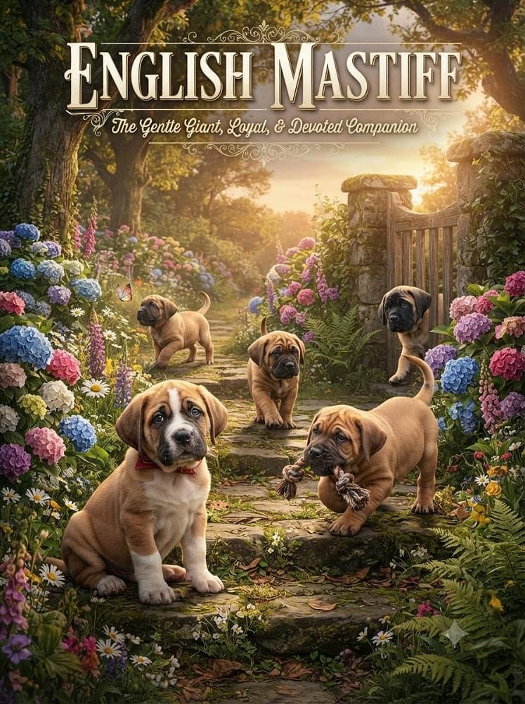 English Mastiff Cute Puppy 9411137110