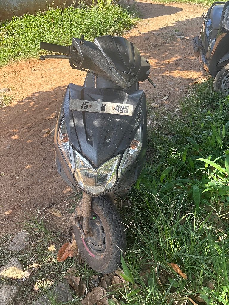 Honda Black Scooter