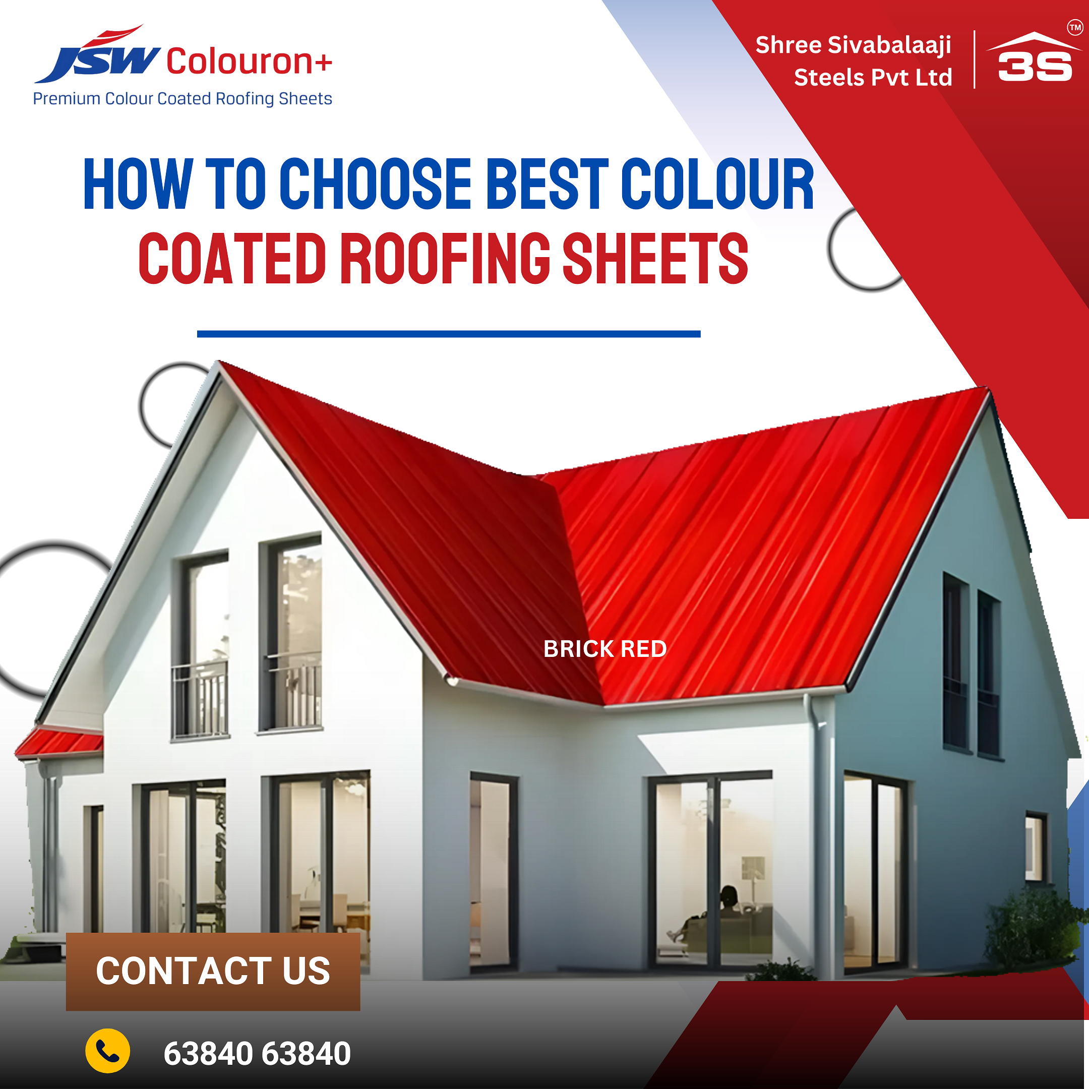 How to Choose the best Colour Coated Roofing Sheets ?