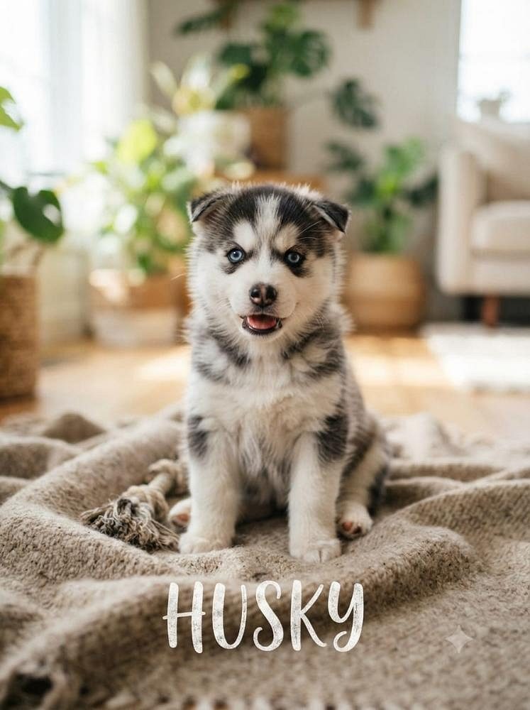 Husky Dog-Active, Energetic, Playful, and Beautiful 8800539300
