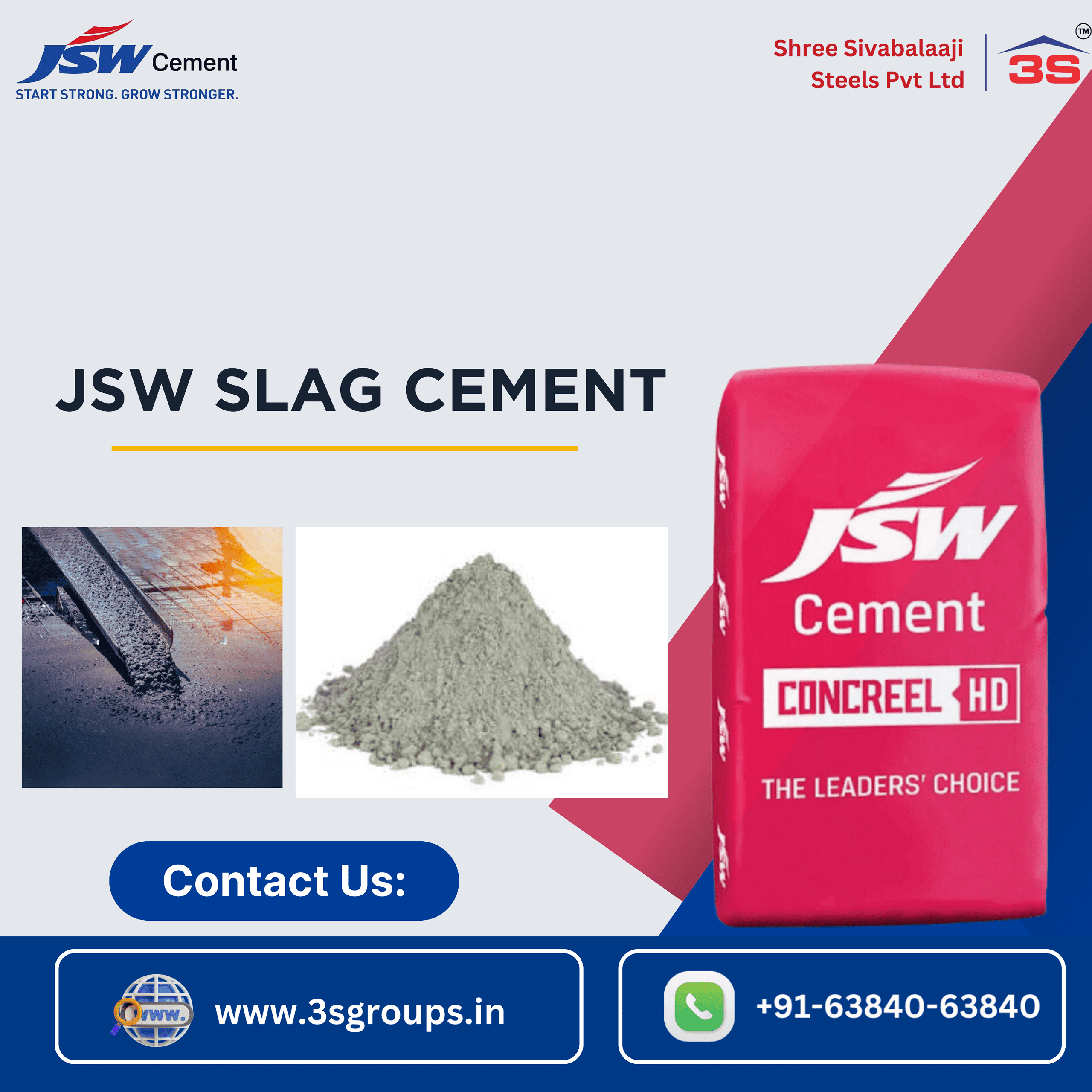 JSW Slag Cement: Revolutionizing Construction with Sustainable Solutions