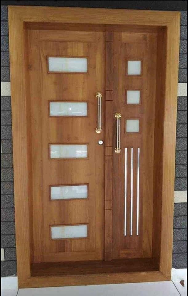 Majestic Premium Teak Wood Entrance Doors | Pookkodan Doors