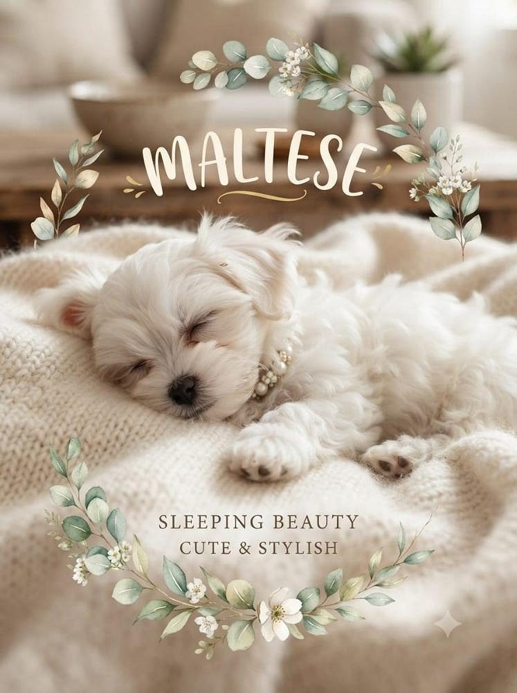 Maltese cute dog 8800539300
