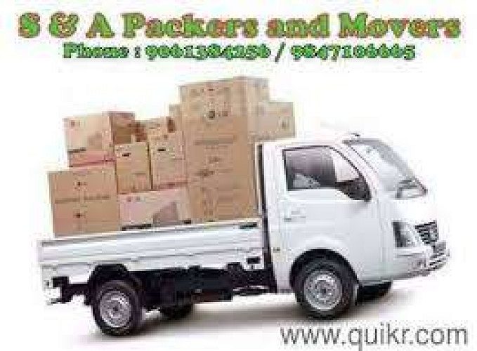 S & A Packers And Movers in Trivandrum