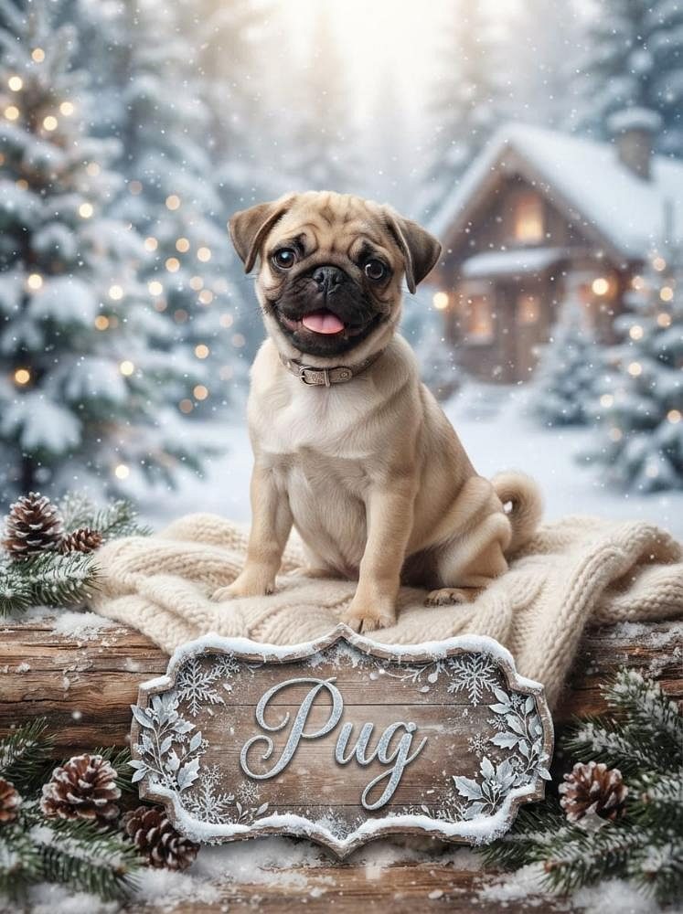 Pug cute little puppy 8800539300