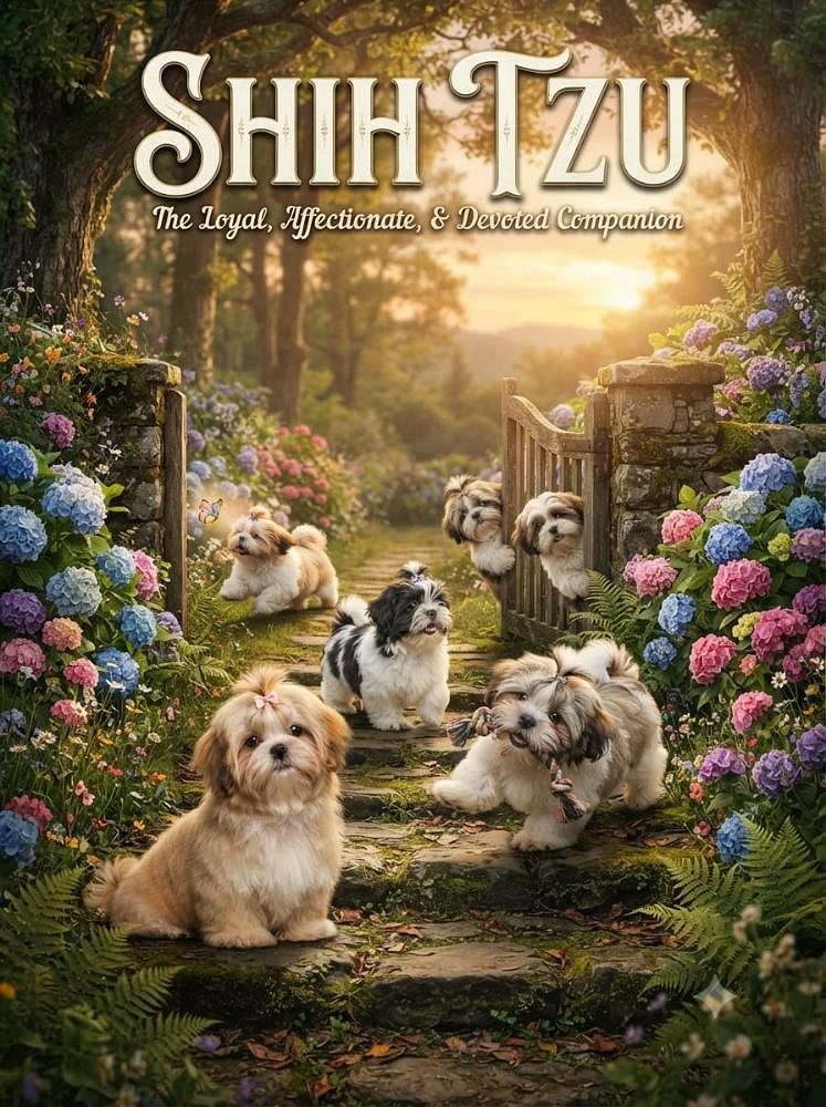 Shih Tzu Puppy – Friendly, Playful & Loving Companion 9411137110