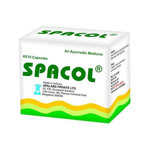 Spacol capsules