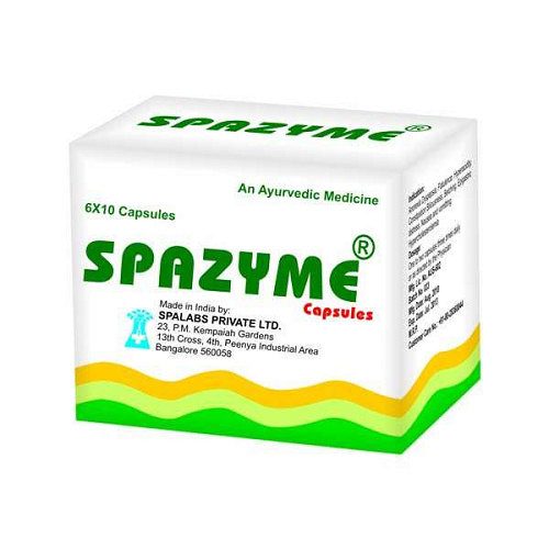 Spazyme syrup & capsules