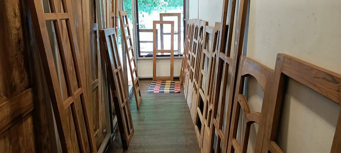 Teak Window frames in Iritty, Kannur
