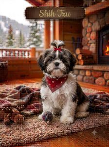 8800539300 Shih Tzu puppies are playful, affectionate, and people-oriented companions Dog