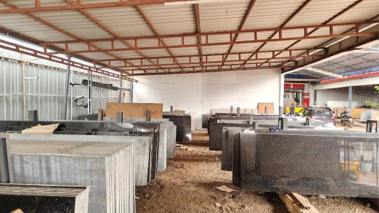 Black Galaxy Granite Slabs
