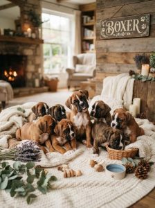 Boxer Cute Puppy and Little Dog 9411137110