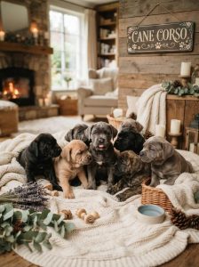 Cane Corso Cute Little Puppy and dog 8800539300