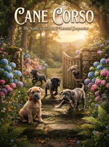 Cane Corso Cute Puppy and Little dog 9411137110