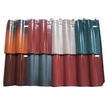 Ceramic roofing tiles