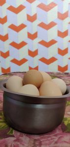 Country chicken eggs available