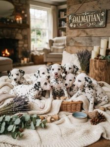 Dalmatian Cute Puppy and Little Dog 8800539300