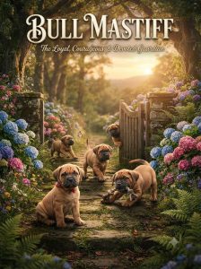 English Mastiff Cute Dog and Little Puppy 9411137110