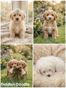 Golden Doodle Cute Little Puppy 8800539300