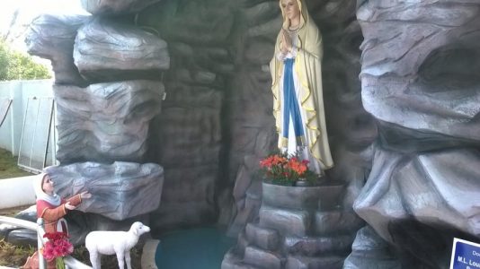 The Grotto Work in Kannur, Kerala