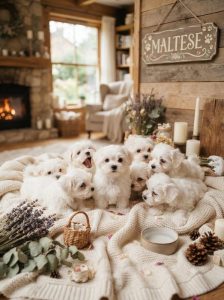 Maltese Cute Puppy and Little Dog 9411137110