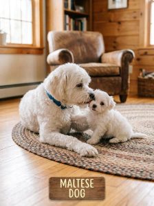Maltese Cute Puppy– The Charming Little Family Dog 8800539300