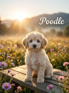 Poodle Cute Puppy-The Intelligent and Playful Companion 8800539300