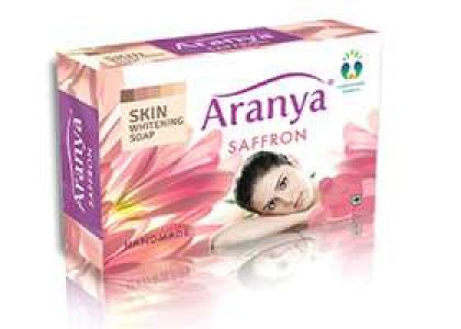 Saffron skin whitening soap