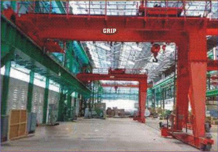 Semi gantry cranes 