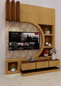 TV Unit Interior Designers in Mambaram, Kannur