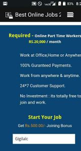 We are Hiring - Earn Rs.15000/- Per month - Simple Copy Past