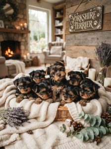 Yorkshire Terrier Cute Puppy and Little Dog 9411137110