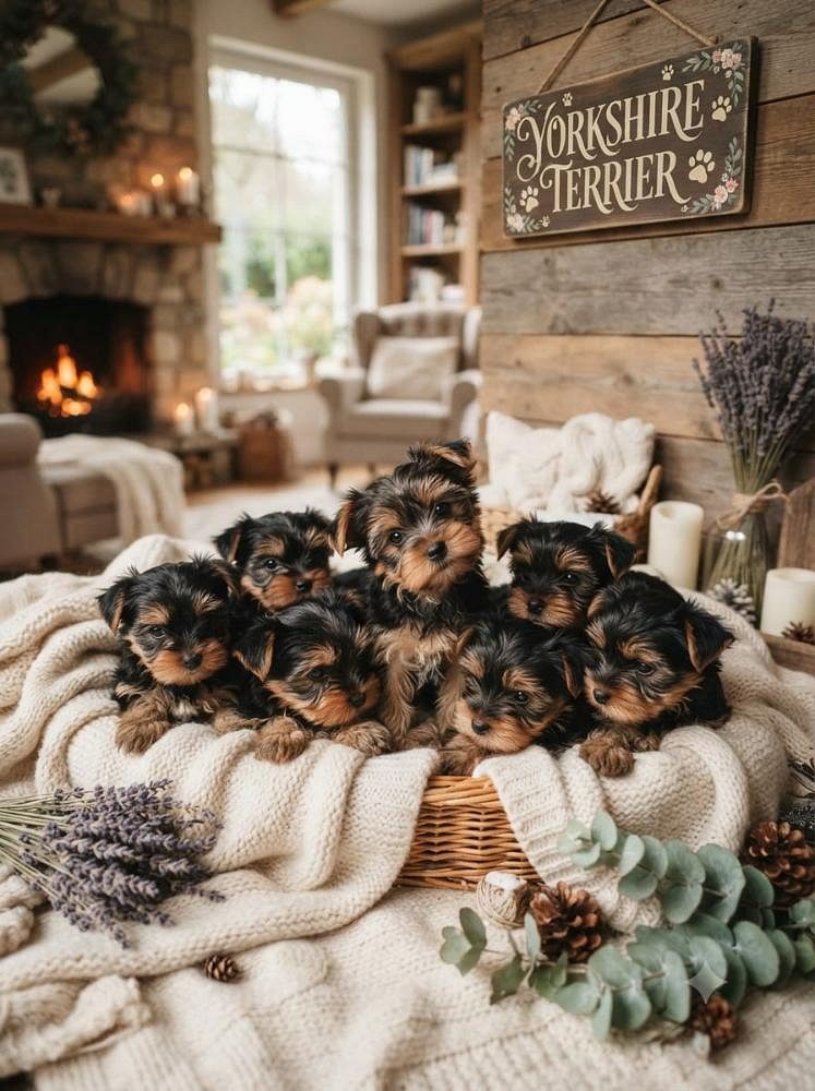 Yorkshire Terrier Cute Puppy and Little Dog 9411137110